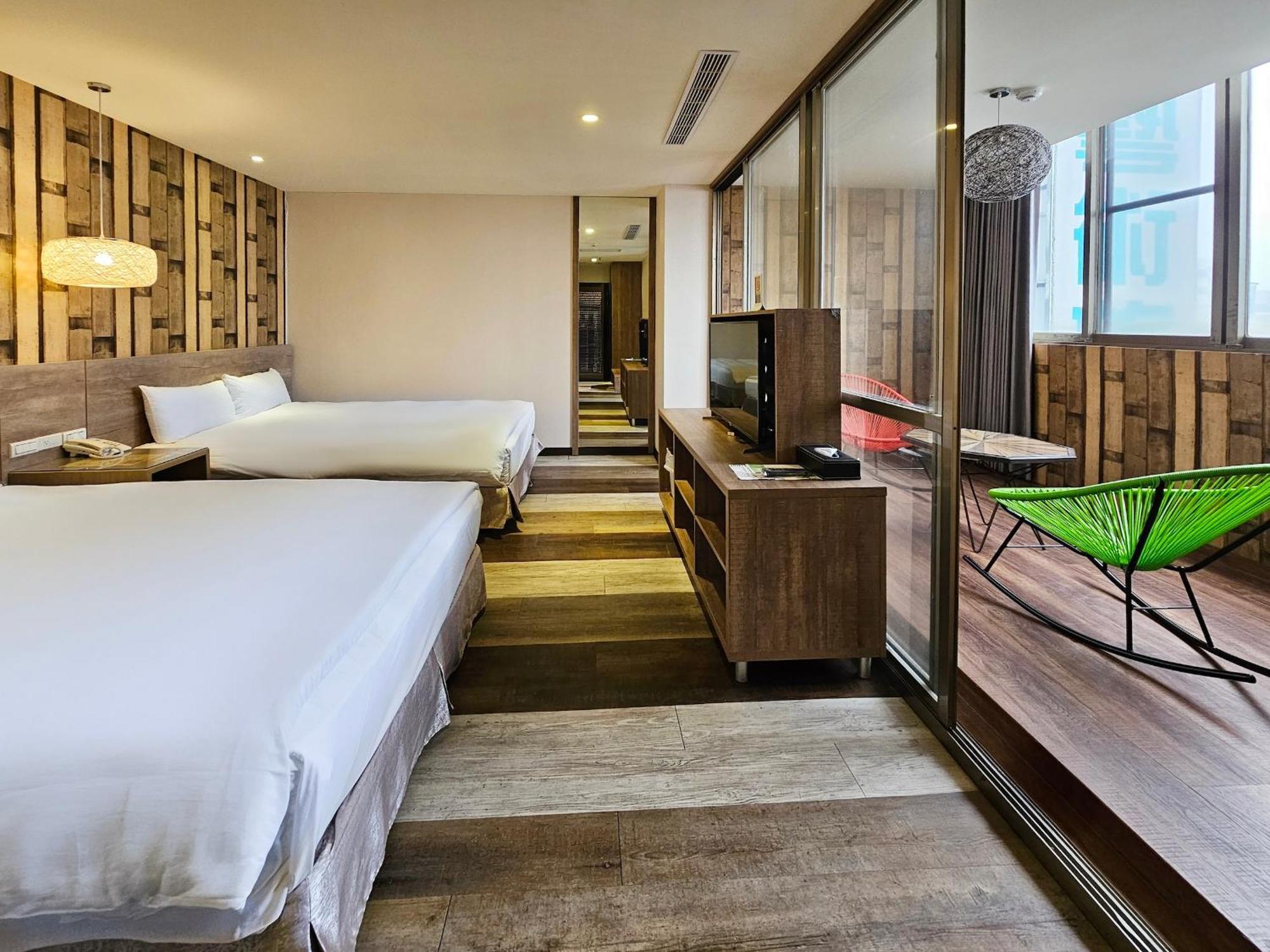 Herb Art Hotel Luodong Bagian luar foto